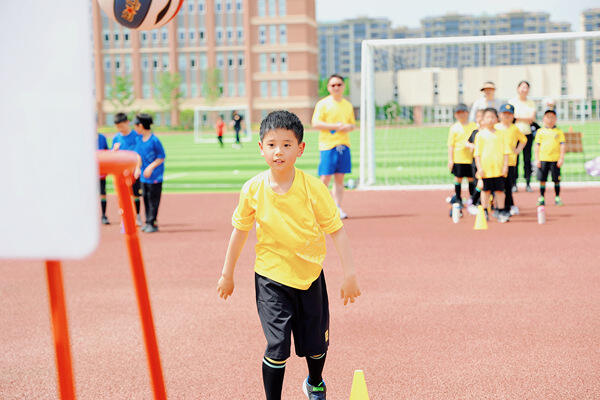 运动日,南通惠立学校